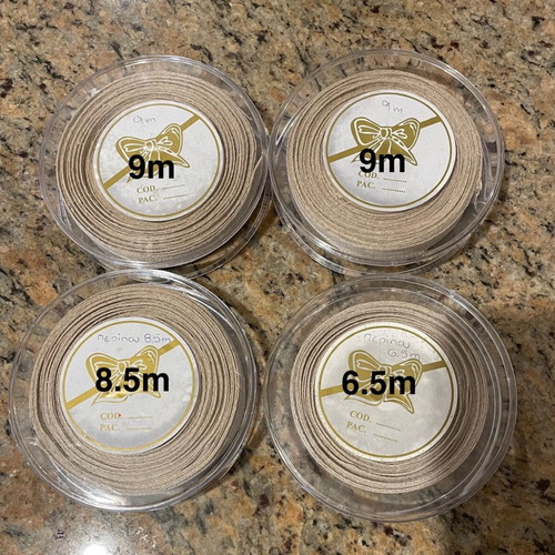 Linux ribbon like new pack of 4 pieces sand color
