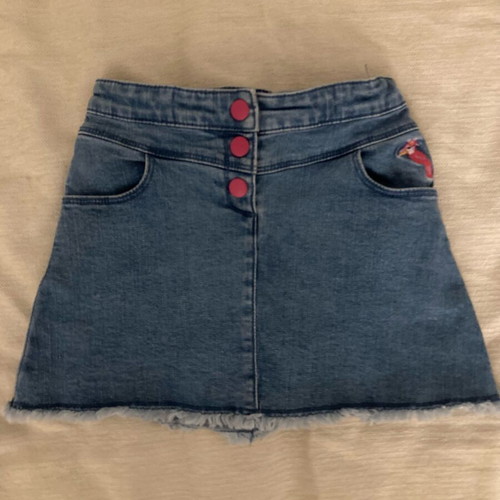 Dpam denim skirt for girl 5 years like new, blue, size 110 cm