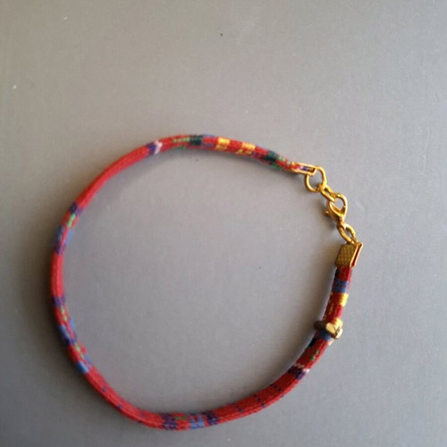 Handmade bracelets used, pack of 5 multicolored