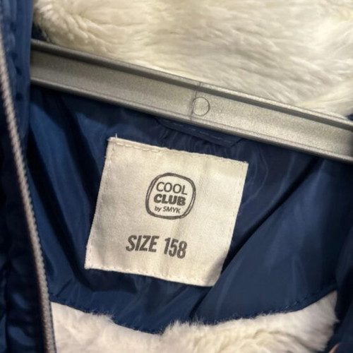 Winter jacket like new, blue, few times worn
