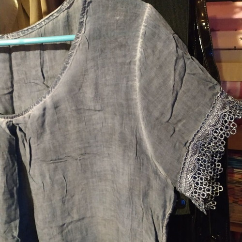 T-shirt size L, anthracite, like new