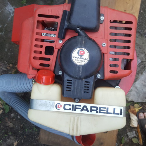 Gasoline olive harvester used, in very good condition
