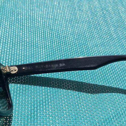 Ray Ban Wayfarer 46mm sunglasses used, made in USA