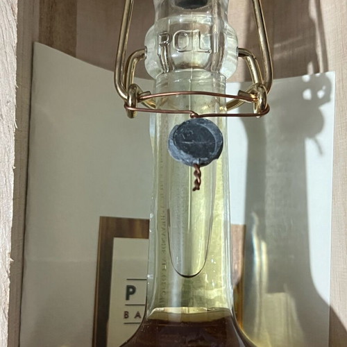 Grappa Poli Barrique 2000 vintage sealed with wooden case