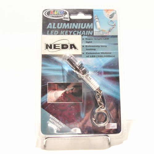 NEDA Aluminium LED Keychain