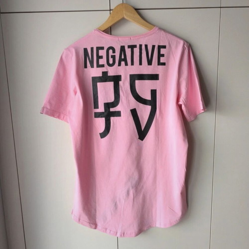 Men's short-sleeve t-shirt Paco & Co pink like new, size L