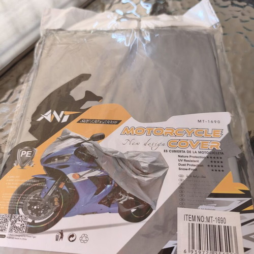 Motorcycle engine protection hood large new