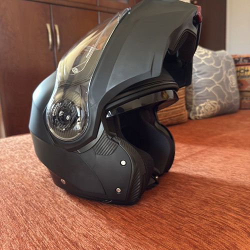 Caberg Duke Evo helmet like new, size Small, black matt, flip up