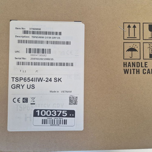 TSP654IIW-24 SK GRY Barcode Printer like new