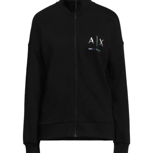 Armani Exchange sweatshirt jacket new, black, size L
