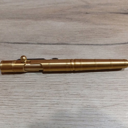 Brass Tactical Pen new