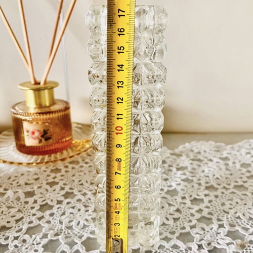 Vintage Solifleur glass vase Mid-Century Modern 60s/70s