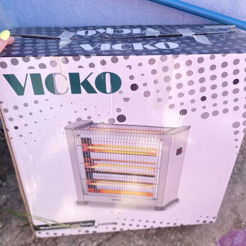 Vicko heater like new in its box