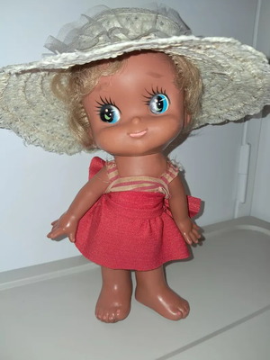 Κούκλα Anime συλλεκτική vintage μεταχειρισμένη, made in Japan, μεσαίου μεγέθους