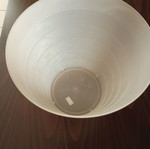 Office waste bin, height 30cm, diameter 29cm, unused