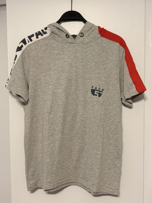 Paco & Co Grey Hooded T-Shirt size L like new
