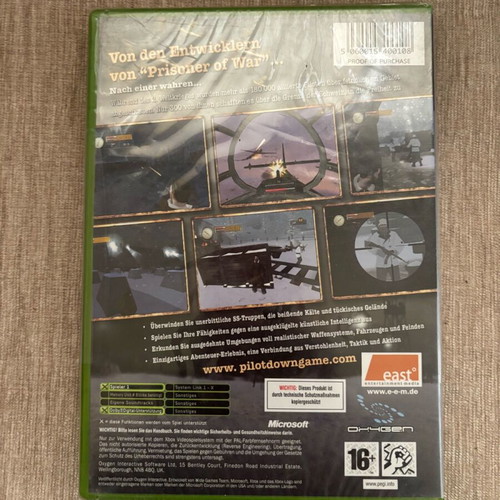 Pilot Down Xbox Original sealed new