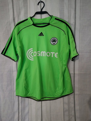 Retro Panathinaikos FC Adidas football jersey like new