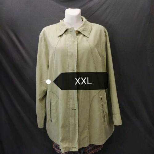Riddella fall jacket XXL like new, pastel green without hood