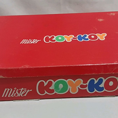 Mister ΚΟΥΚΟΥ keychain set used with original box and 3 keychains
