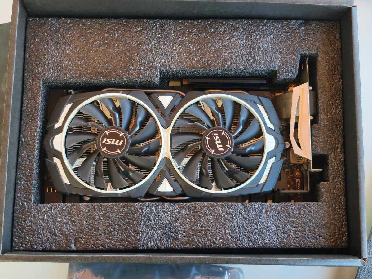 Oc 8gb Msi Armor Gtx 1080 Oc GTX 1080 8GB OC MSI ARMOR Used