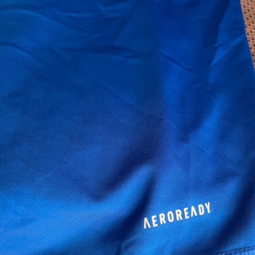 Adidas short-sleeve shirt like new, blue, size M