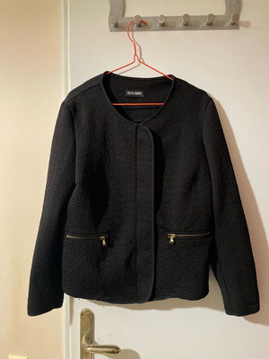 Black cardigan used, size XL