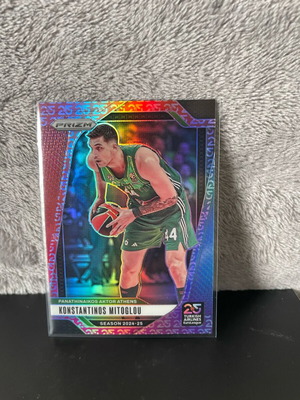 Panini Prizm Euroleague Konstantinos Mitoglou 25th Anniversary 2024-25 card like new