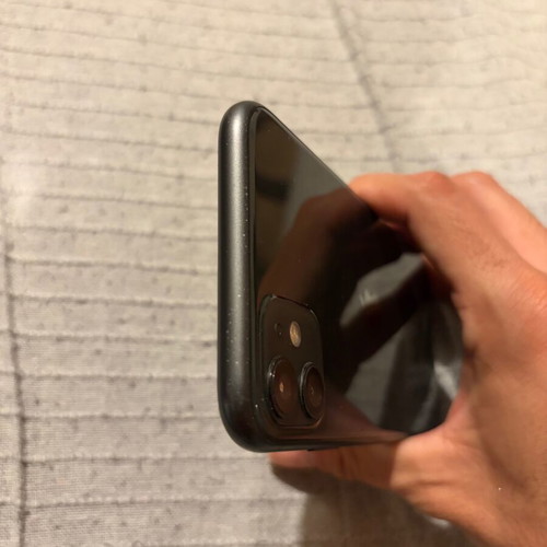 Apple iPhone 11 128GB black silver smartphone