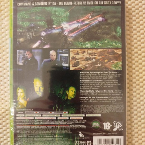Command & Conquer 3: Tiberium Wars sealed for Xbox 360 new