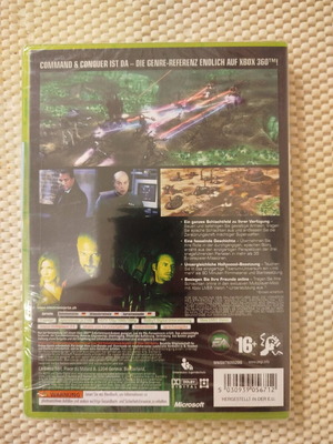 Command & Conquer 3: Tiberium Wars sealed for Xbox 360 new