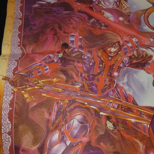 Yu-Gi-Oh Noble Knights of the Round Table Playmat used, 59x35.5cm
