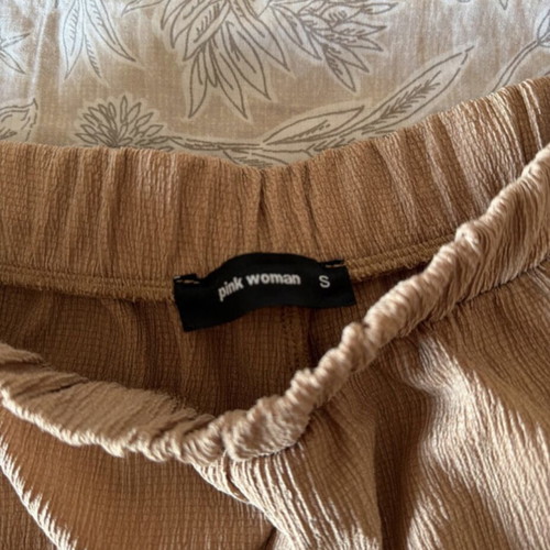 Pink Woman shorts new, size S, brown
