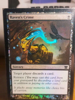 Raven's Crime Magic the Gathering Modern Masters foil