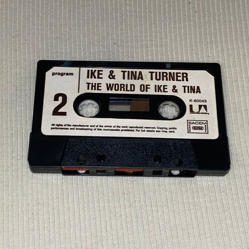 The World Of Ike & Tina Turner cassette from France, R&B / Soul