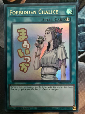 Forbidden Chalice RA05 Ultra Rare 1st Edition Near Mint