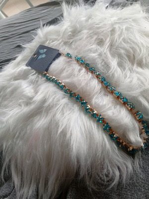Necklace with star stones new turquoise