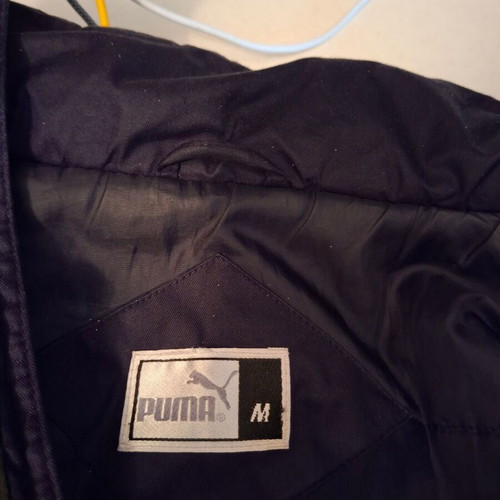 Puma men's jacket black like new, very warm, size M-L