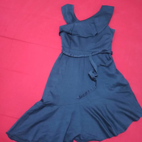 Coast dress used, dark blue, size L