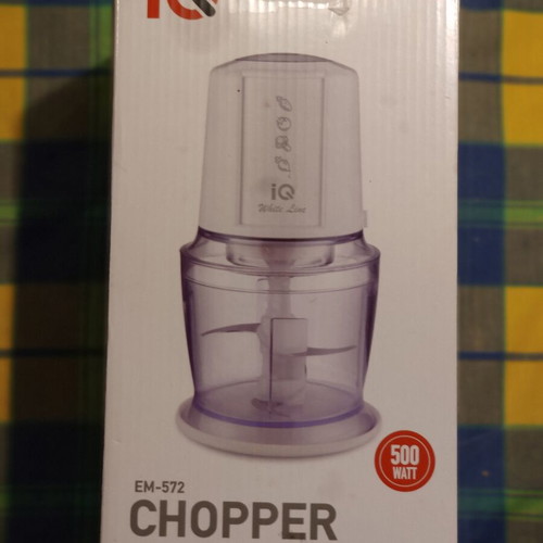 IQ Smart White Line EM-572 Chopper 500W 800ml new with box