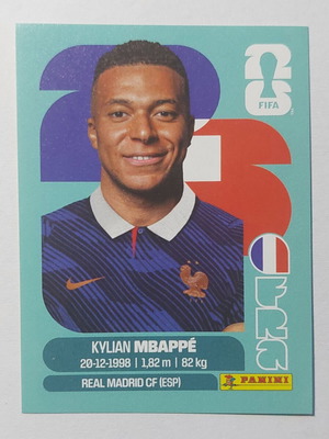 Αυτοκόλλητο FIFA World Cup 2026 Kylian Mbappe France καινούργιο