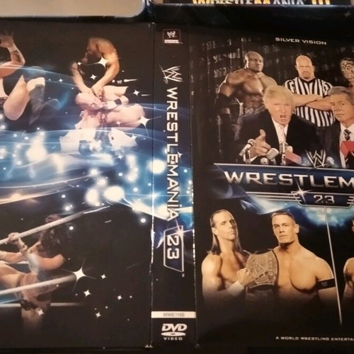 Wrestlemania 23 DVD new, 3 DVDs with collectible card