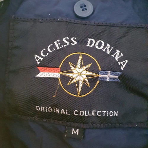 Access yellow coat used 90s light raincoat size M