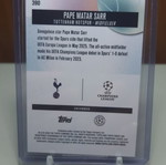 Topps Finest 2026 Pepe Matar Sarr αριθμημένη κάρτα /20 Tottenham σαν καινούργιο