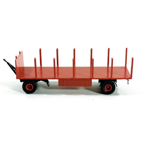 Brekina HO 1:87 Stake Trailer with Hay Load like new, Circus Krone