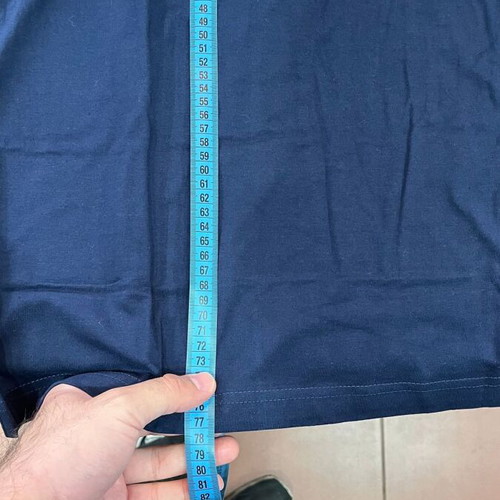 T-shirt XL new dark blue cotton