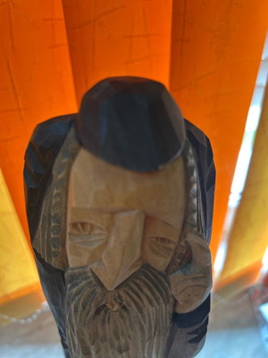 Дърворезбована фигура нова, 52 см, ръчна изработка от дърво