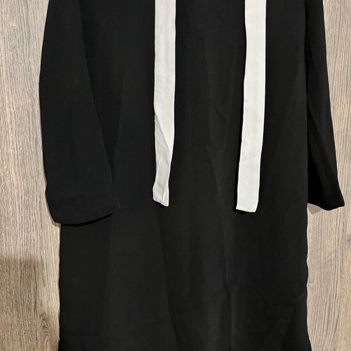 Black midi dress Zara like new, size S