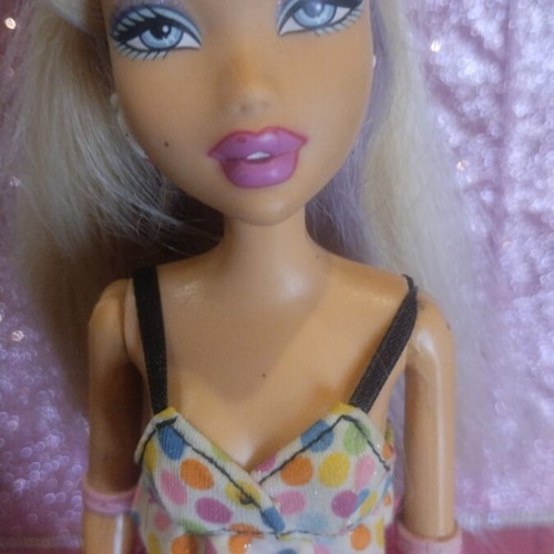 My Scene Roller Girls Kennedy doll used