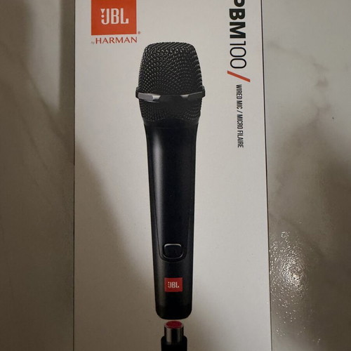 JBL PBM100 dynamic handheld microphone for vocals black new